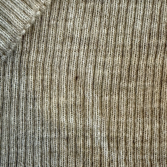 Vince Ribbed Half-Zip Mock Neck Pullover Sweater Top Wool Blend S - Picture 7 of 8